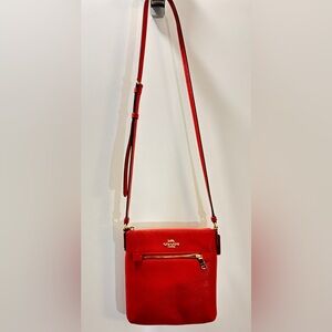 Never worn Red Mini Rowan File Bag from Coach